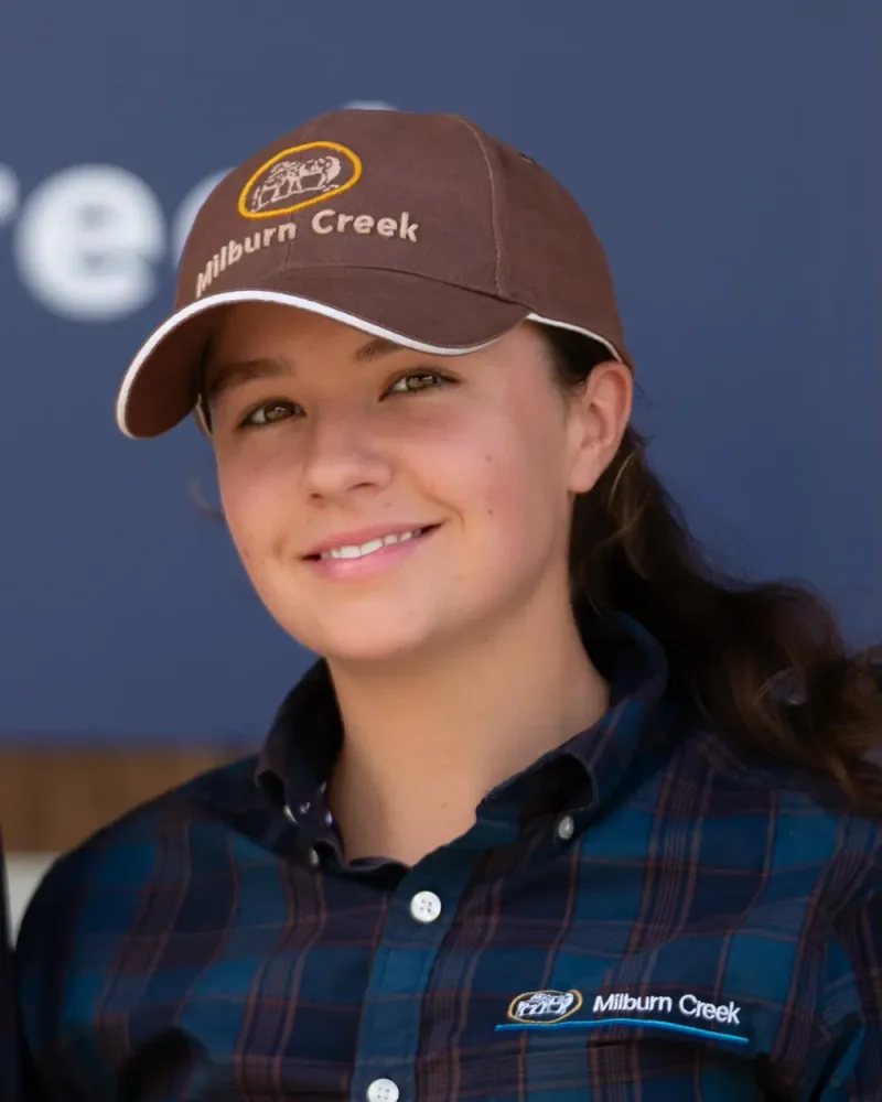 Rosie Thomson - Stud Hand - Milburn Creek